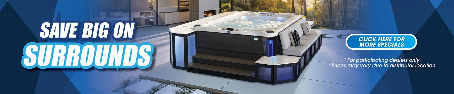 Calspas hot tub being used in a family setting - Salem